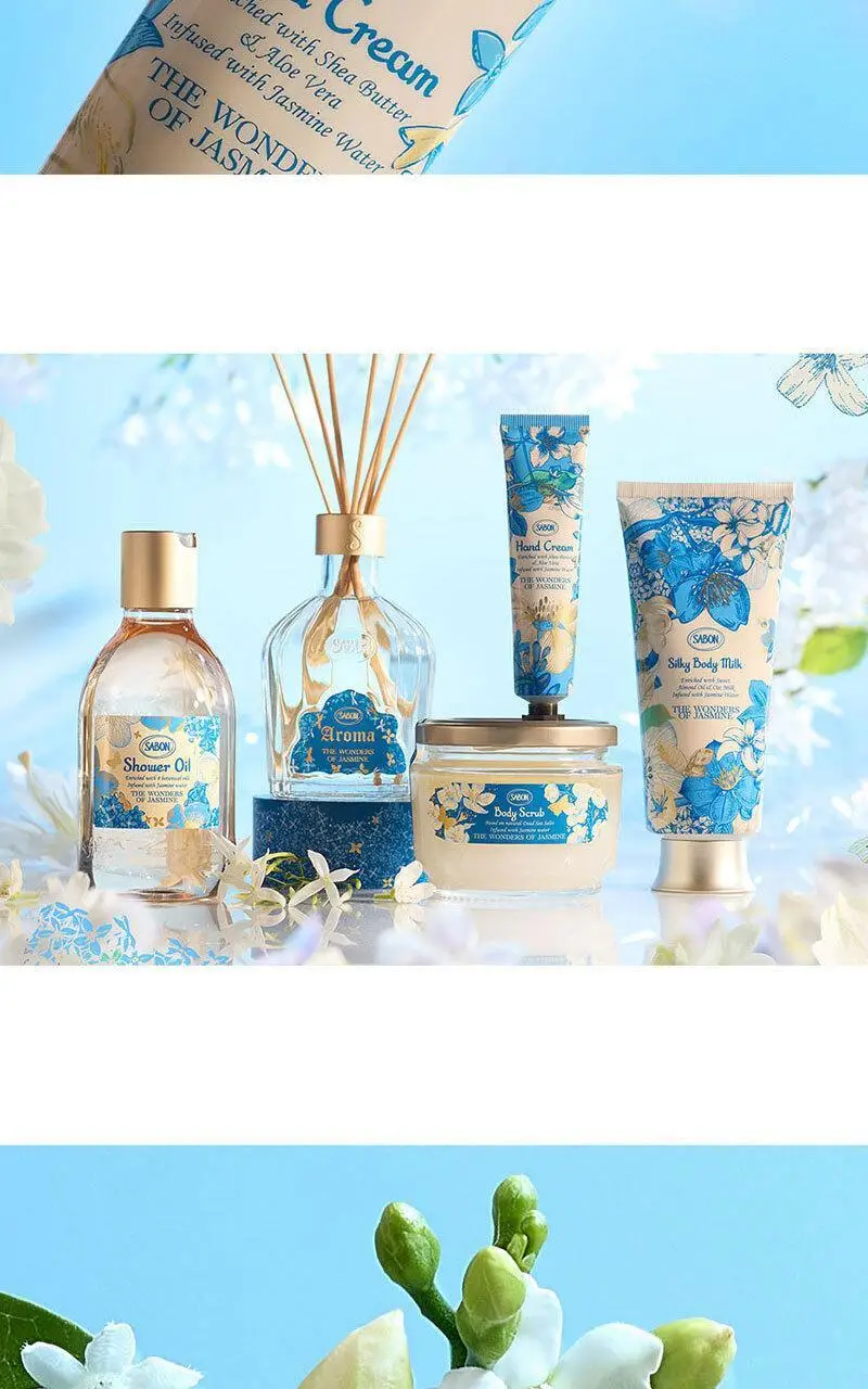 [NEW] 사봉 바디 리츄얼 더 원더스 오브 자스민 키트(샤워오일 100ml+바디스크럽 60g+실키 바디밀크 50ml) 상세페이지 10
